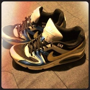 Nike Air Men’s Size 11 Shoes Blue White Black